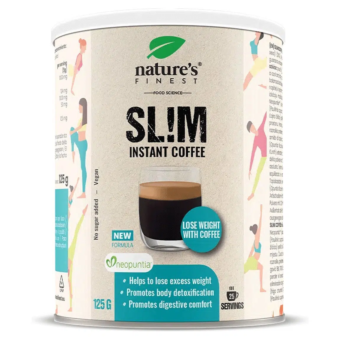 Nature's Finest SLIM Instant coffee - 125g 1 Nature's Finest SLIM Instant coffee - 125 g