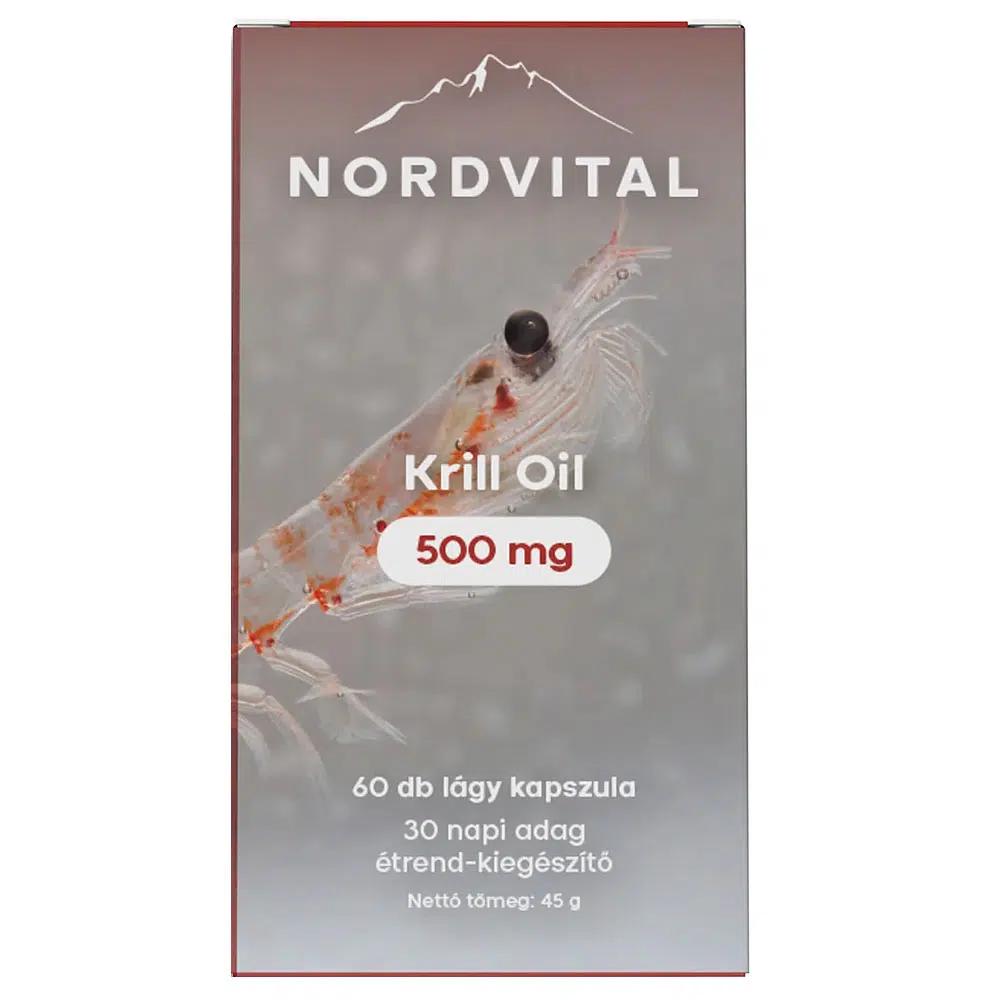 Nordvital Krill Olaj kapszula - 60db 1 Nordvital Krill Olaj kapszula - 60db