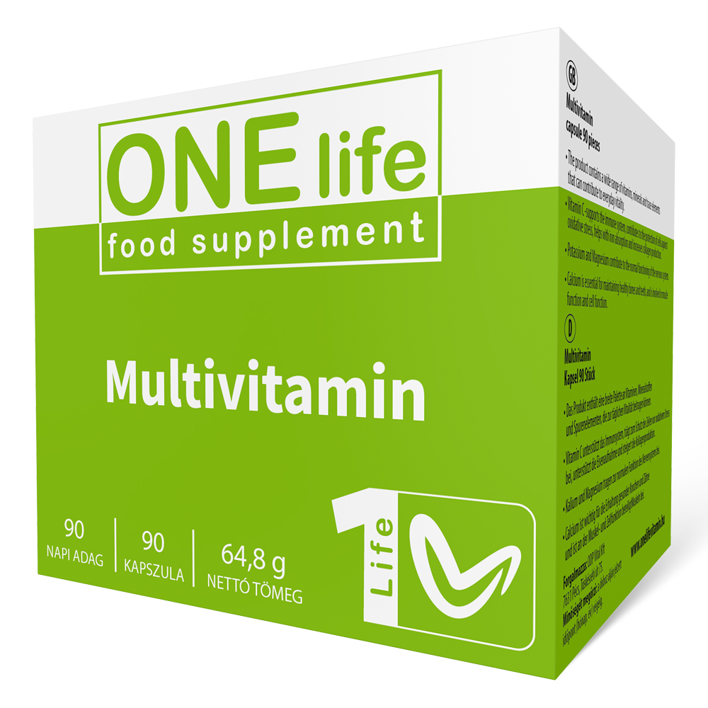 One Life Multivitamin kapszula - 90db 1 One Life Multivitamin kapszula - 90db