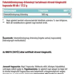 Dr. Herz Feketeköménymag 500mg kapszula - 60db - Image 2