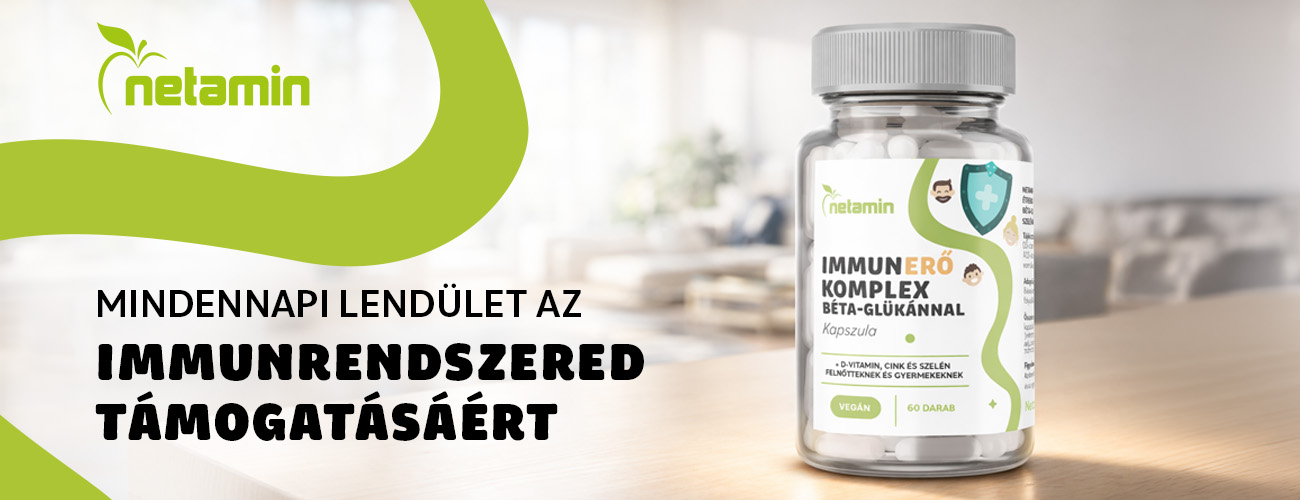 Netamin Immunerő Komplex Béta-glükánnal kapszula