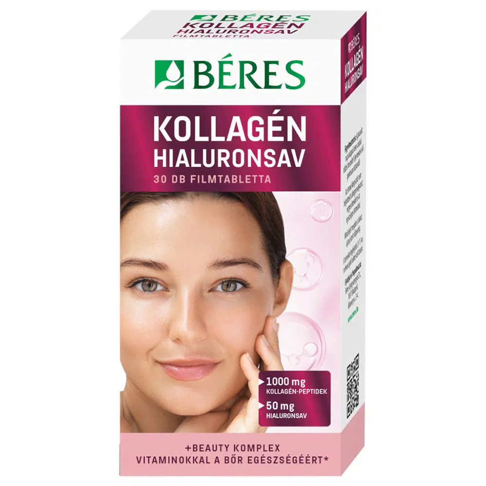 Béres Kollagén+Hialuronsav filmtabletta - 30db 1 Béres Kollagén+Hialuronsav filmtabletta 30db