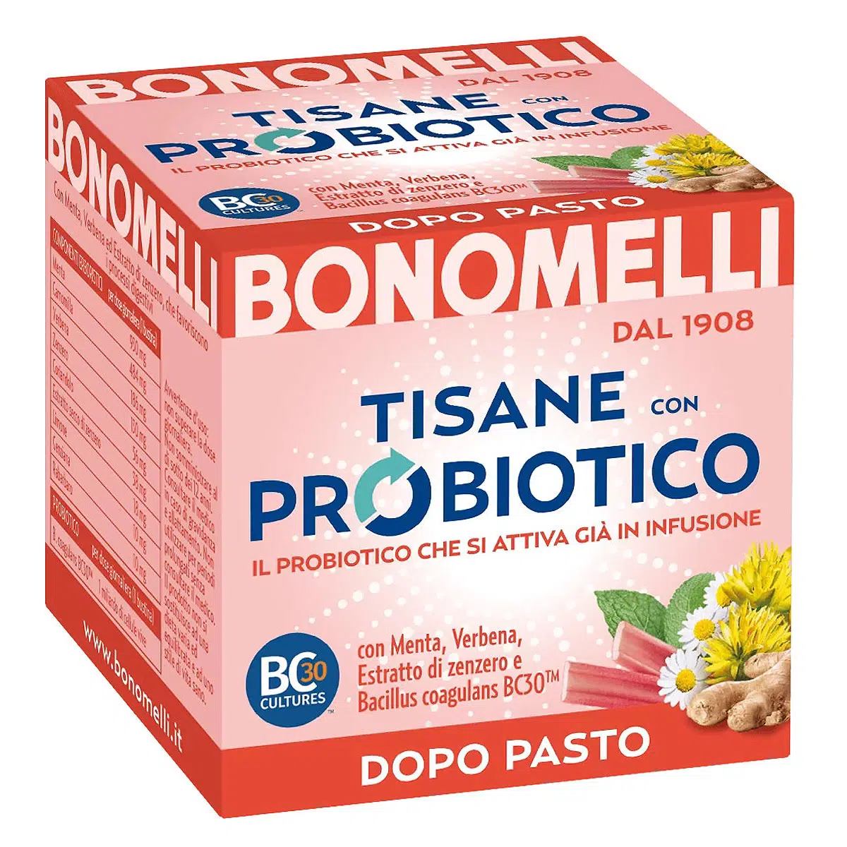 Bonomelli Emésztéskönnyítő tea probiotikummal - 10 filter 1 Bonomelli Emésztéskönnyítő tea probiotikummal - 10 filter