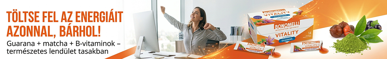 Bonomelli Vitality energetizáló tea infúzió