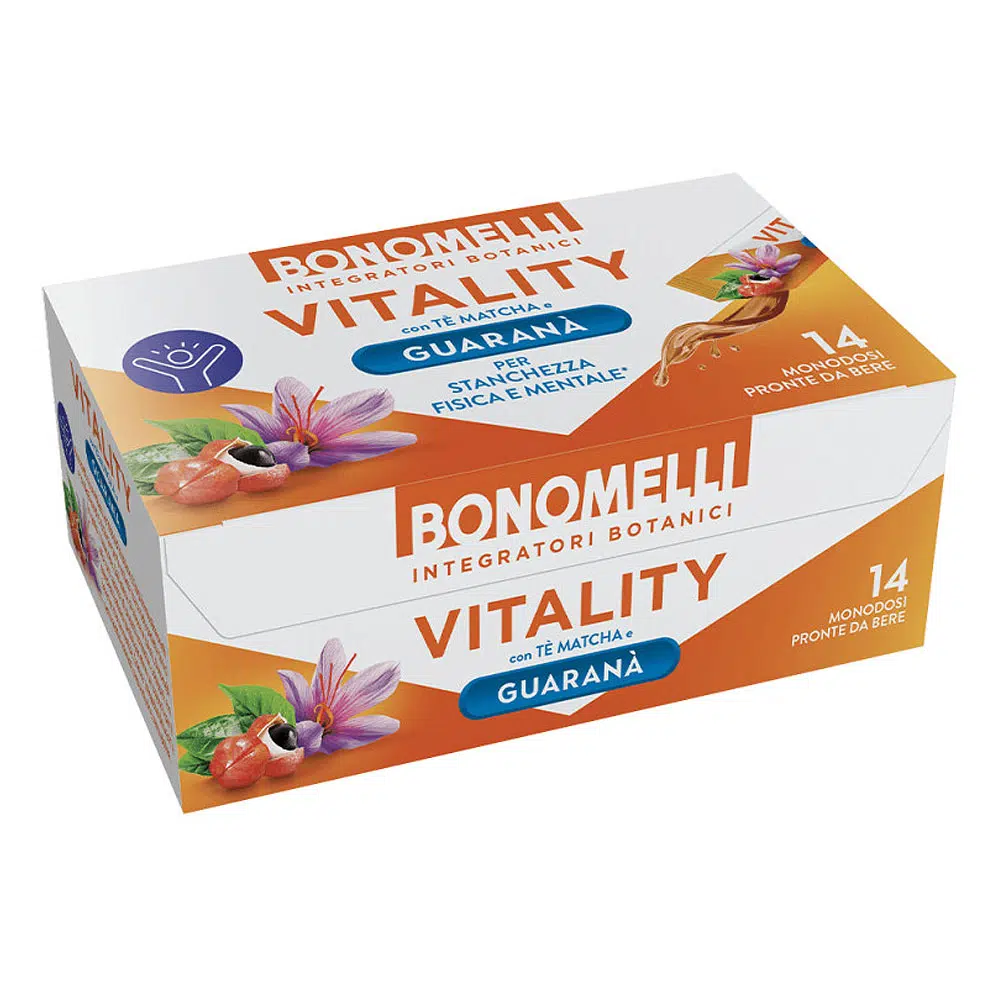 Bonomelli Vitality energetizáló tea infúzió – 14 db 1 Bonomelli Vitality energetizáló étrend-kiegészítő tea infúzió (Marnys) - 14db 1 adagos tasakos
