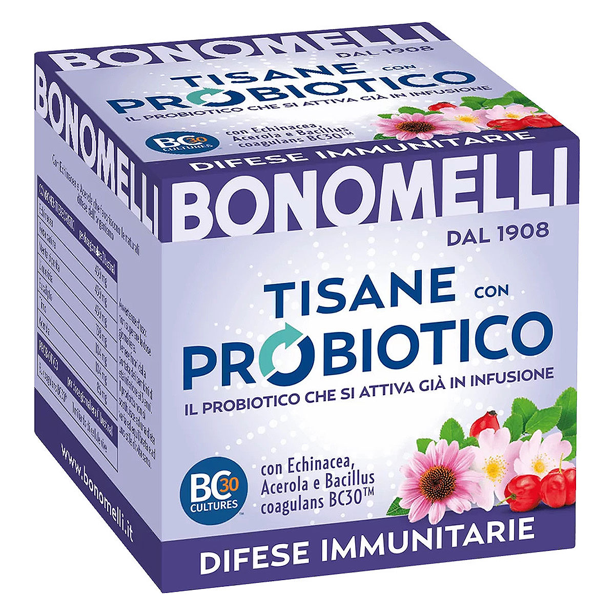 Bonomelli Immunerősítő tea probiotikummal - 10 filter 1 Bonomelli Immunerősítő tea probiotikummal - 10 filter