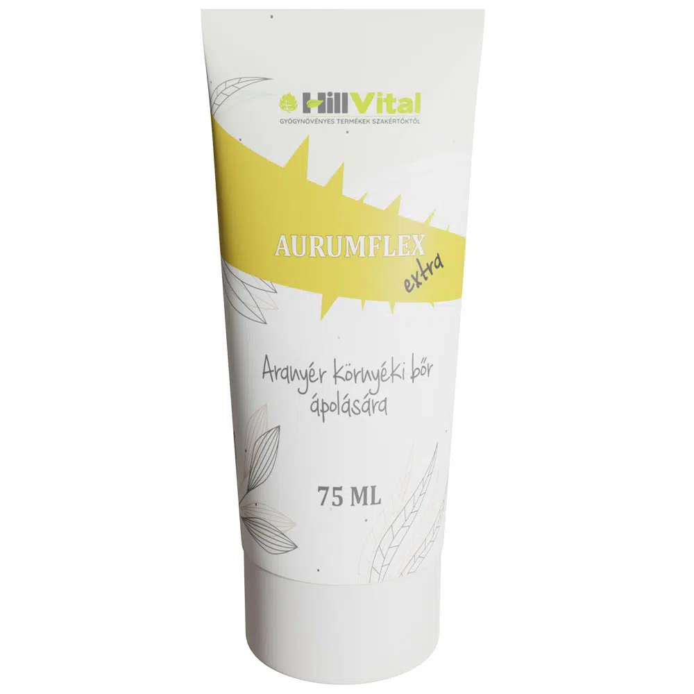 HillVital Aurumflex Extra aranyér balzsam - 75ml 1 HillVital Aurumflex Extra aranyér balzsam - 75ml