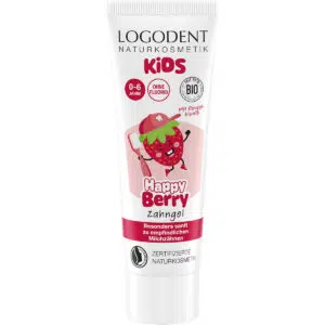 Logodent „Happy berry” gyermekfogkrém 75ml