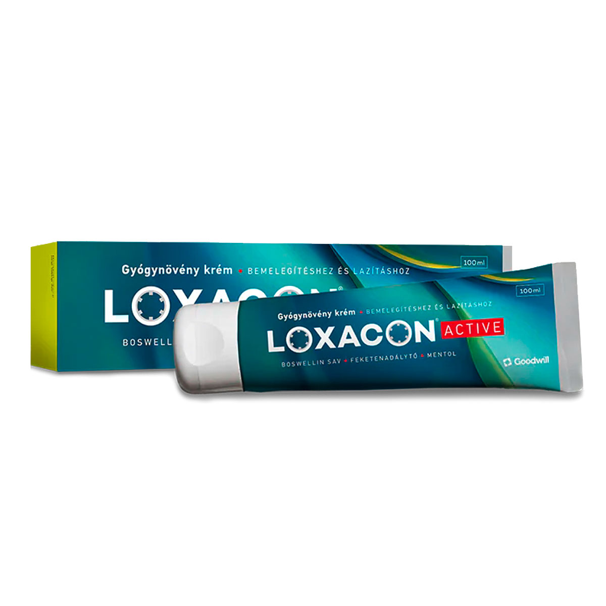 Goodwill Loxacon Active gyógynövény krém - 100ml 1 Goodwill Loxacon Active gyógynövény krém - 100ml