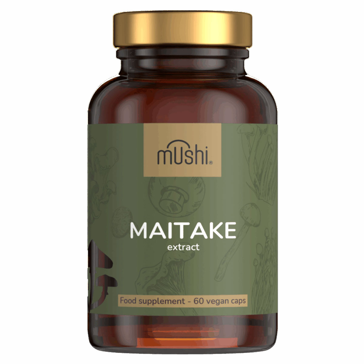 Mushi Maitake (Bokrosgomba) kivonat kapszula - 60db 1 Mushi Maitake (Bokrosgomba) kivonat kapszula 60db