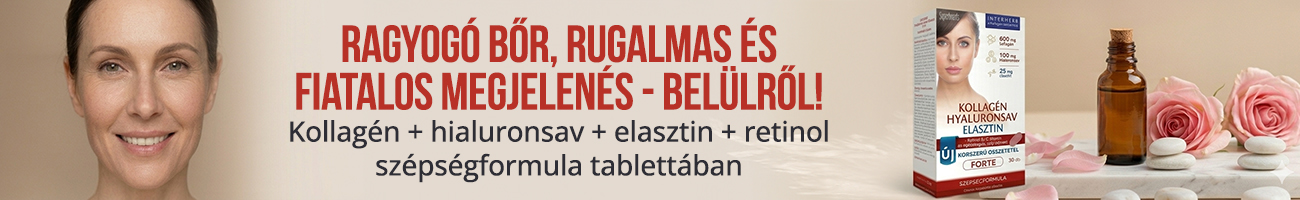 Interherb Kollagén Hyaluronsav Forte tabletta