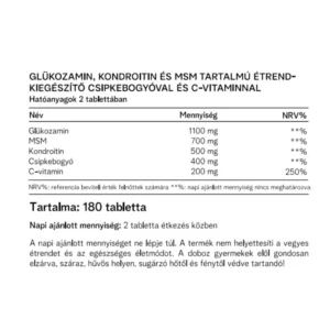 Vitaking Joint Formula - Ízületvédő tabletta - 180db 5 Vitaking Joint Formula - Ízületvédő tabletta - 180db - Image 3