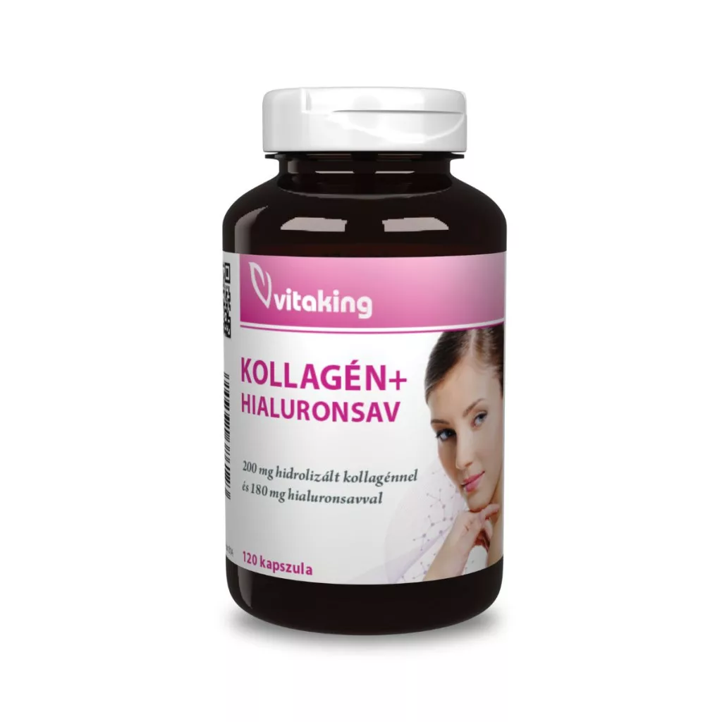 Vitaking Kollagén+Hialuronsav kapszula - 120db 2 Vitaking Kollagén+Hialuronsav kapszula - 120db - Image 2