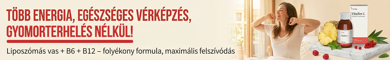 Vitaking VitaFer-L liposzómás vas készítmény
