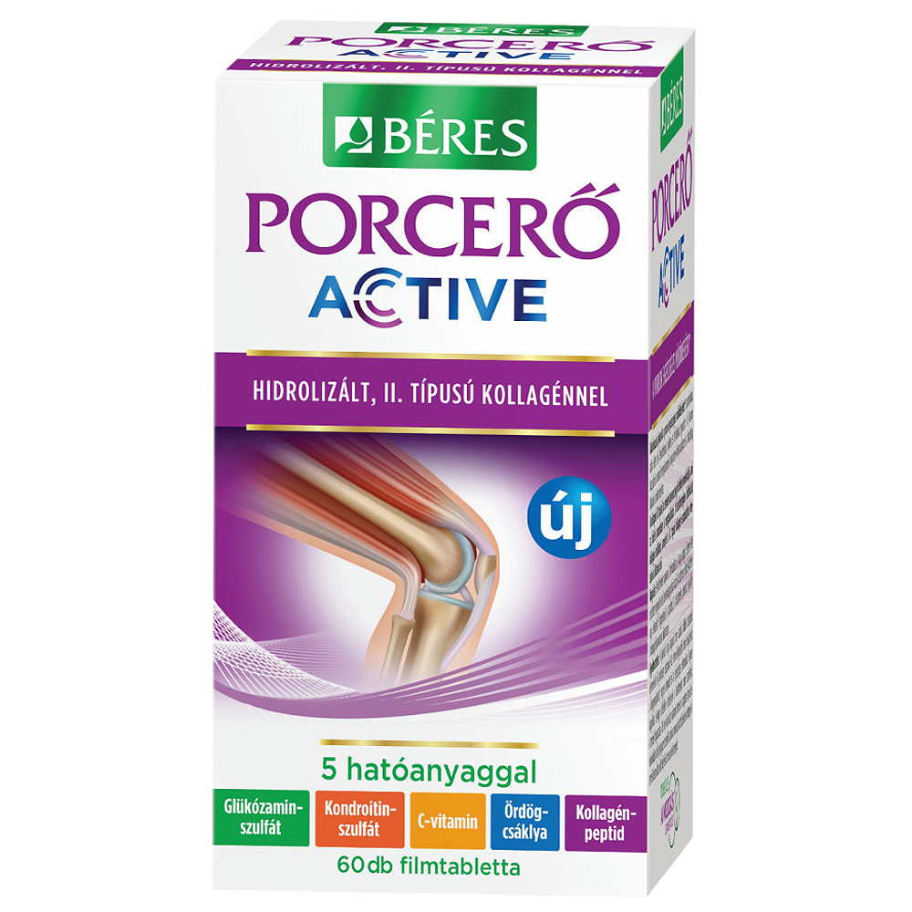 Béres Porcerő Active filmtabletta - 60db 1 Béres Porcerő Active filmtabletta - 60db