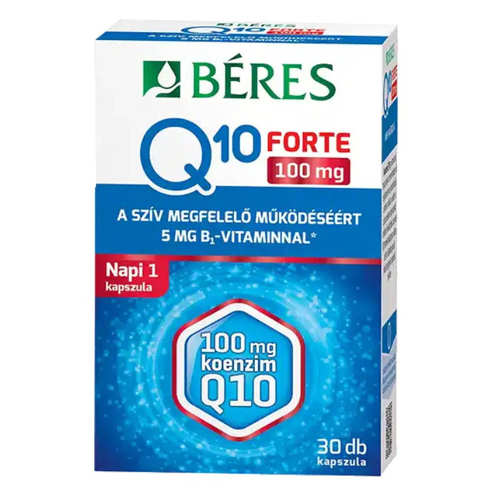Béres Q10 Forte 100mg kapszula - 30db 1 Béres Q10 Forte 100mg kapszula - 30db