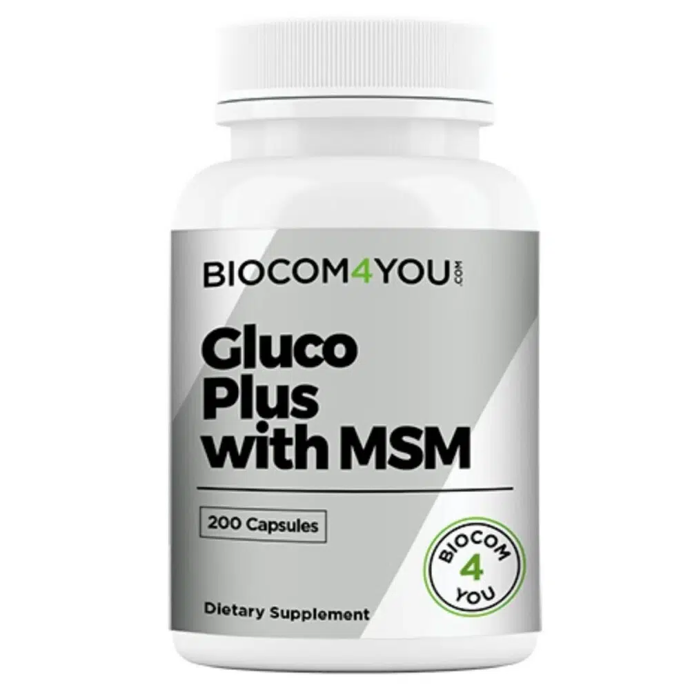 Biocom Gluco Plus + MSM kapszula - 200db 1 Biocom4You Gluco Plus with MSM 200 kapszula