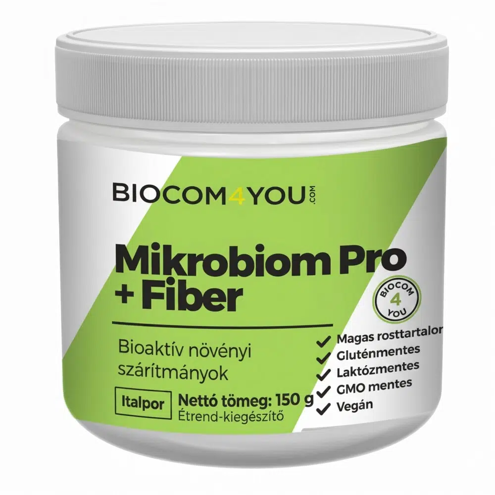 Biocom Mikrobiom-Pro+Fiber por - 150g 1 Biocom4You Mikrobiom-Pro 150g por