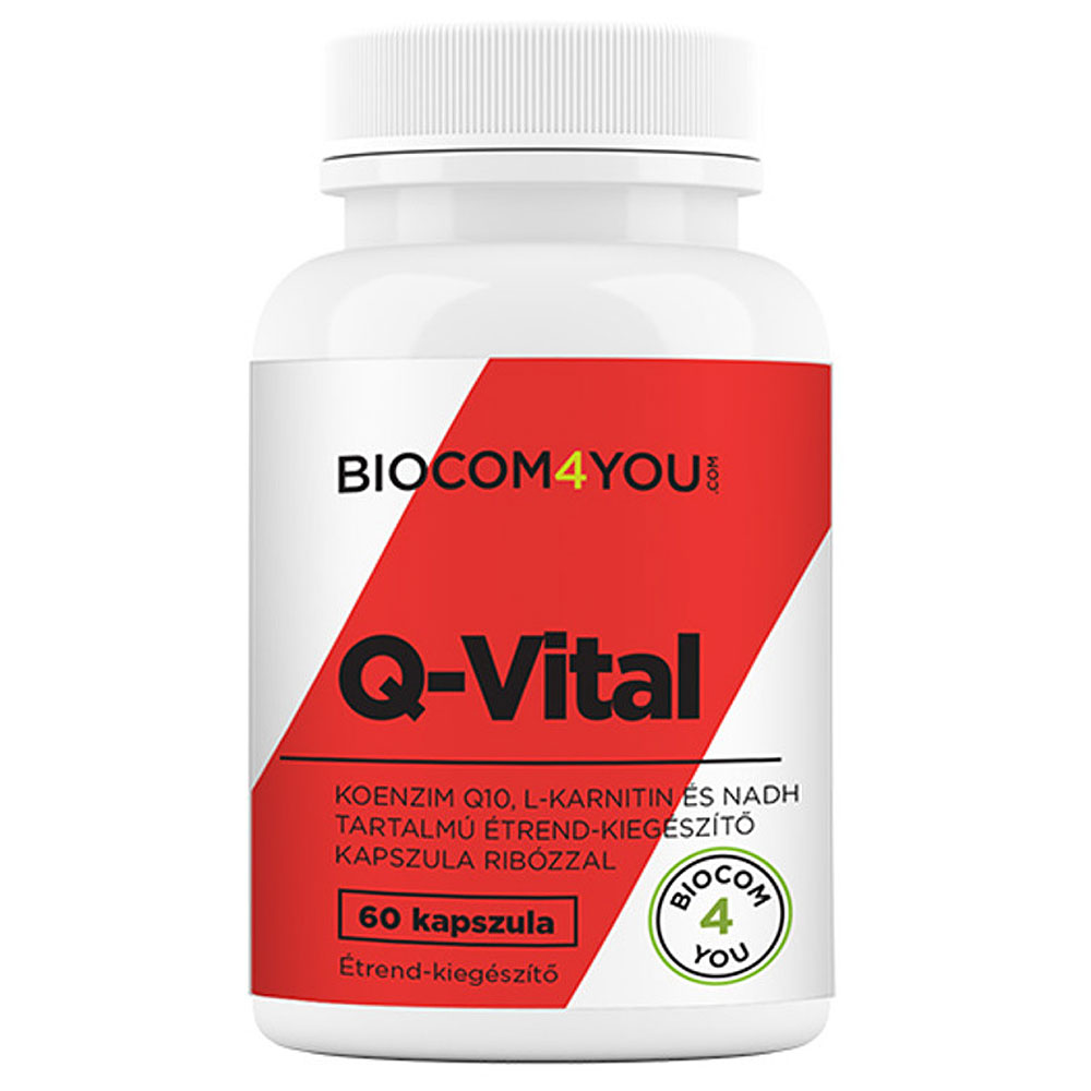 Biocom Q-Vital kapszula - 60db 1 Biocom4You Q-Vital (Cardio Health) 60 kapszula
