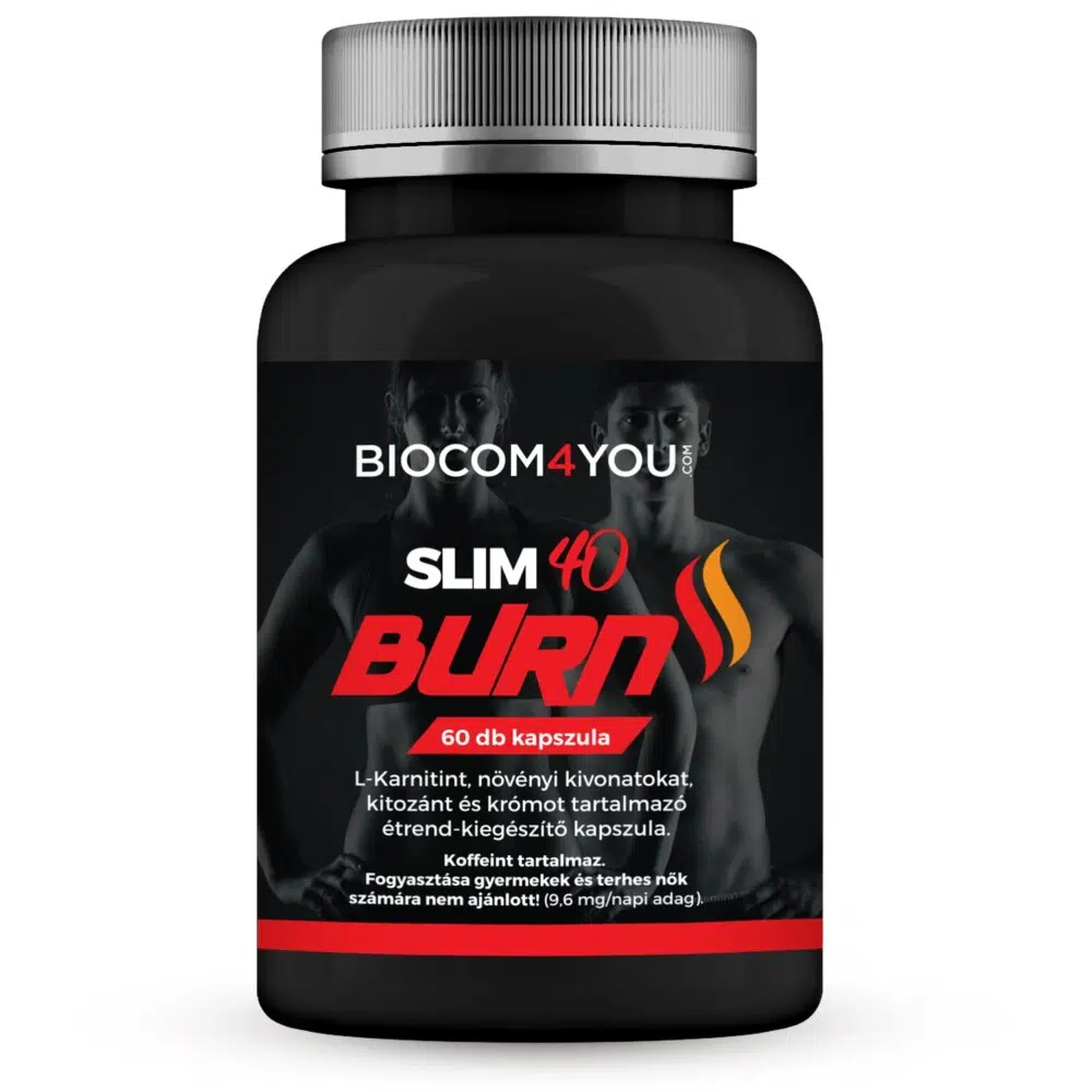 Biocom4You Slim 40 Burn kapszula - 60db 1 Biocom4You Slim 40 Burn kapszula 60db