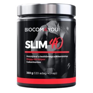 Biocom4You Slim 40 meggy italpor 360g