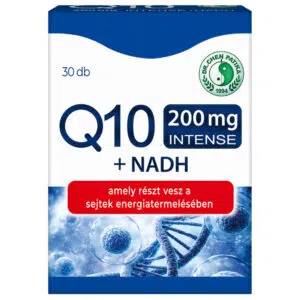 Dr. Chen Q10 200mg Intense + NADH kapszula - 30db