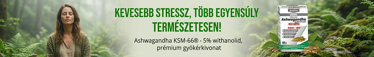 JutaVit Ashwagandha gyökér kivonat tabletta