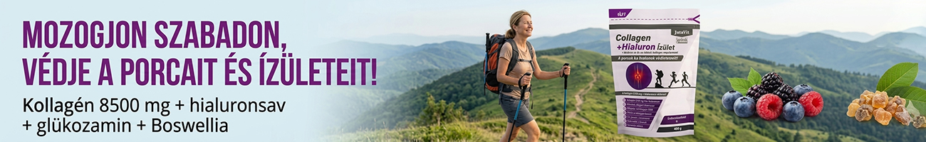 JutaVit Collagen+Hialuron Ízület Erdei gyümölcs ízű italpor