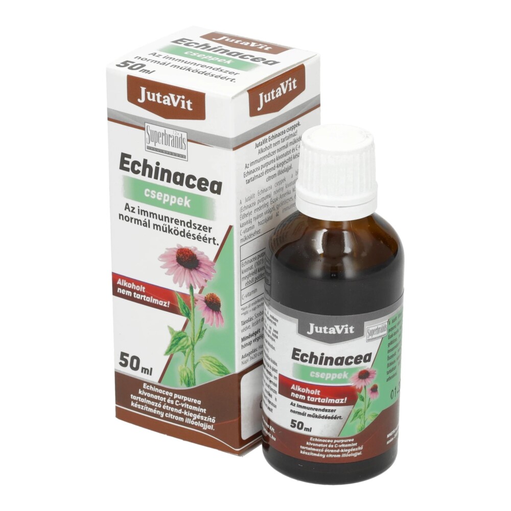 Jutavit Echinacea cseppek - 50ml 1 Jutavit Echinacea cseppek 50ml