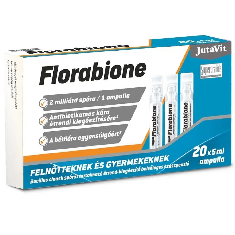 JutaVit Florabione ampulla - 20x5ml 1 JutaVit Florabione 20x5ml ampulla