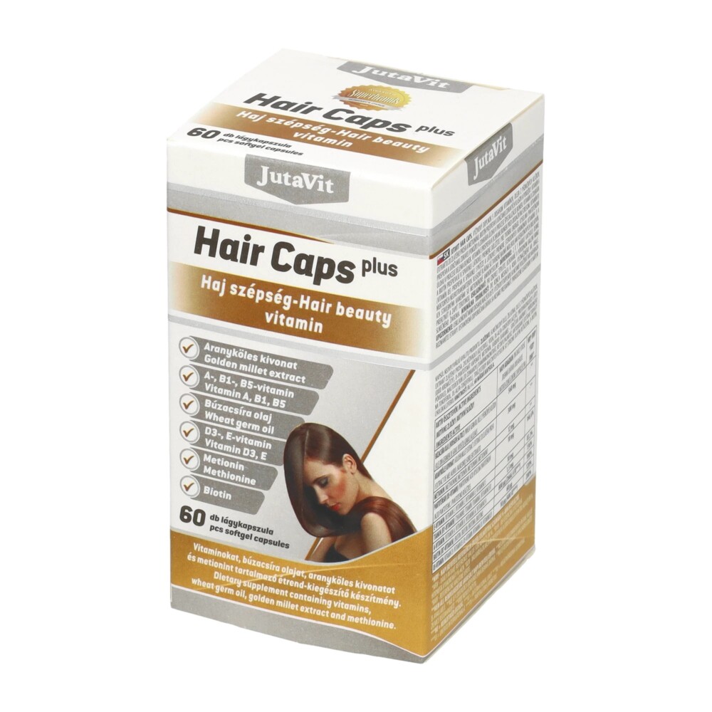 Jutavit Hair Caps kapszula - 60db 1 Jutavit Hair Caps 60db kapszula
