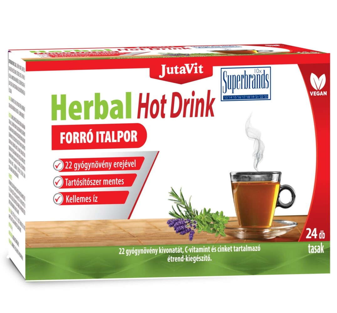 JutaVit Herbal Hot Drink felnőtteknek - 24db 1 Jutavit Herbal Hot Drink Felnőtteknek 24db