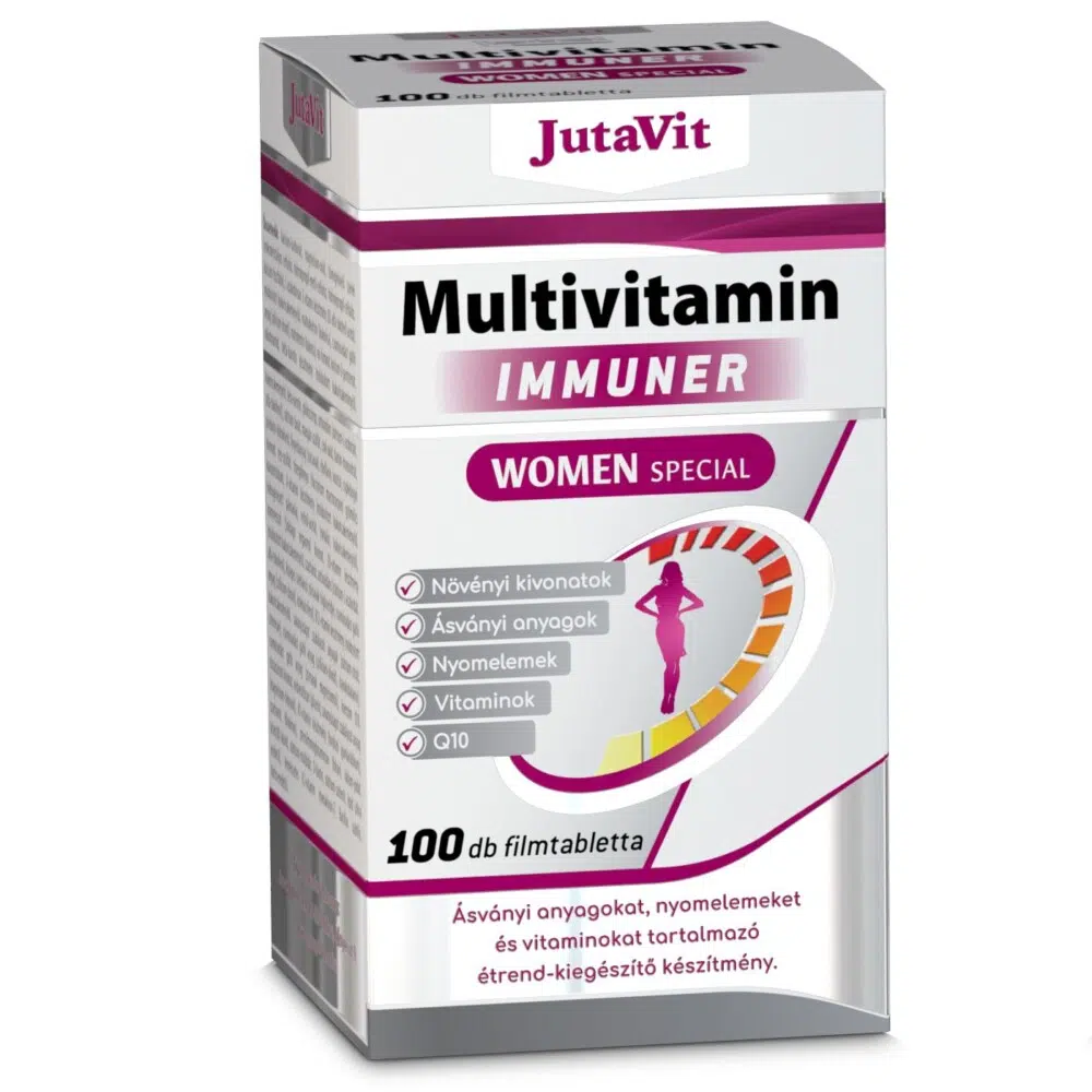 JutaVit Multivitamin Immuner Women Special filmtabletta - 100db 1 JutaVit Multivitamin Immuner Women Special 100db