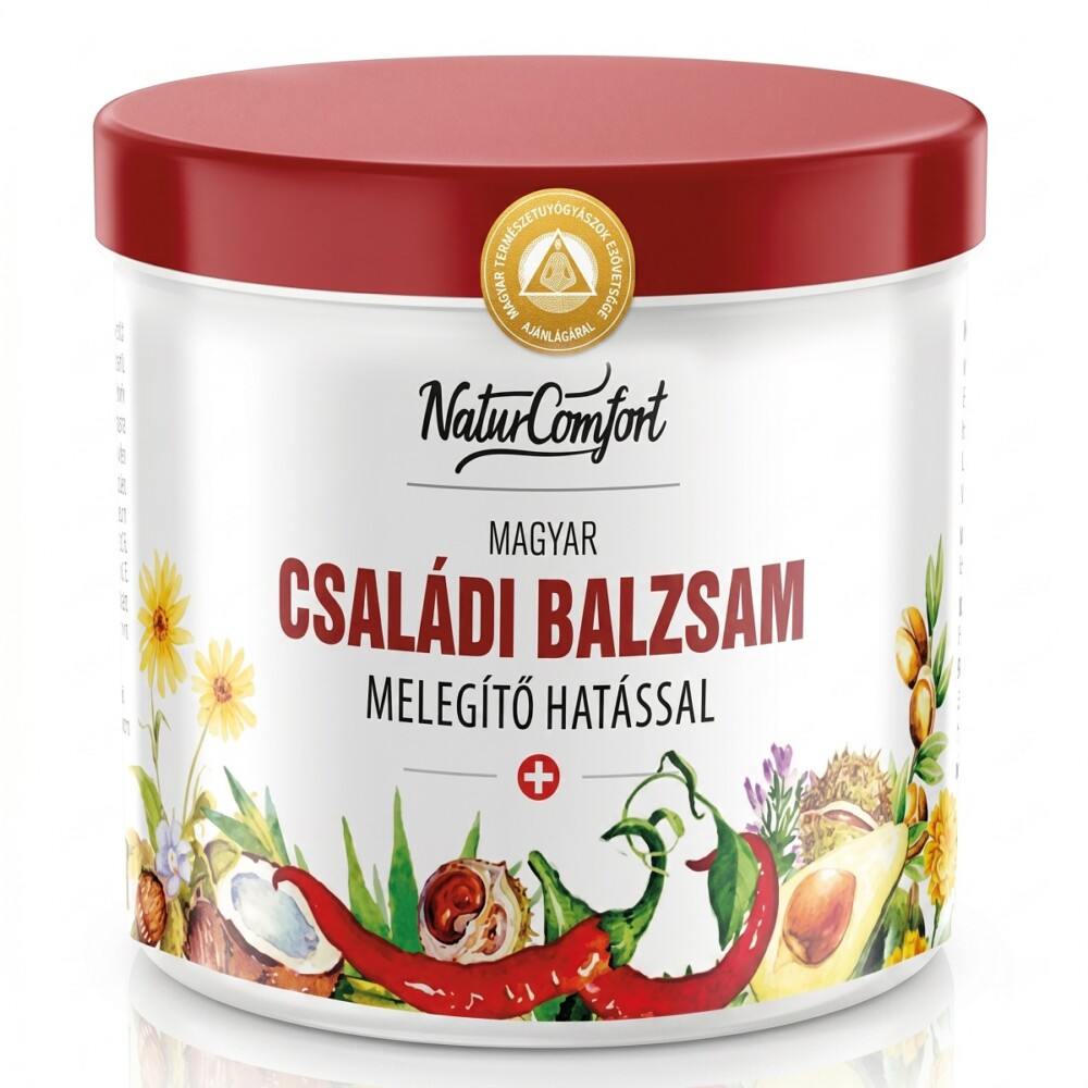 Natur Comfort Magyar Családi Balzsam melegítő hatással - 250ml 1 Natur Comfort Magyar Családi Balzsam melegítő hatással - 250ml