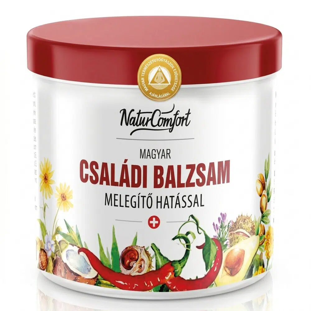 Natur Comfort Magyar Családi Balzsam melegítő hatással - 250ml 1 Natur Comfort Magyar Családi Balzsam melegítő hatással - 250ml