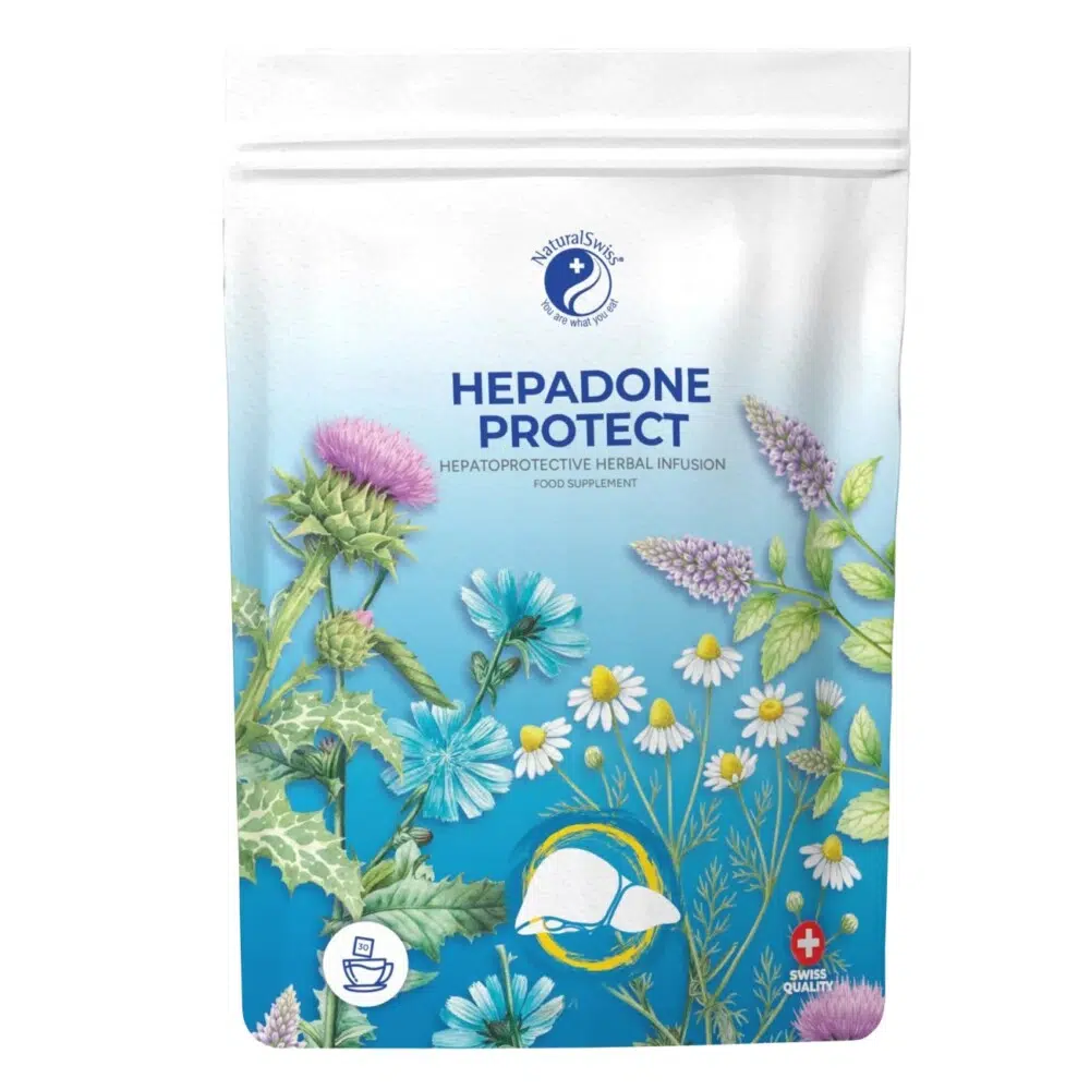 Natural Swiss Hepadone Protect májvédő filteres tea - 30 filter 1 Natural Swiss Hepadone Protect májvédő tea filter 30db
