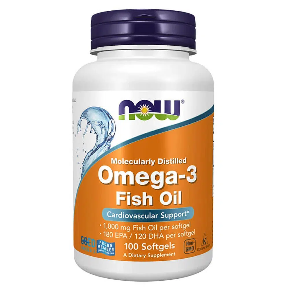 Now Omega-3 lágyzselatin kapszula - 100db 1 Now Omega-3 kapszula 100 db