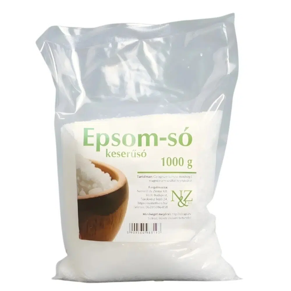 N&Z Epsom só (keserűsó) - 1000g 1 N&Z Epsom só (keserűsó) 1000g