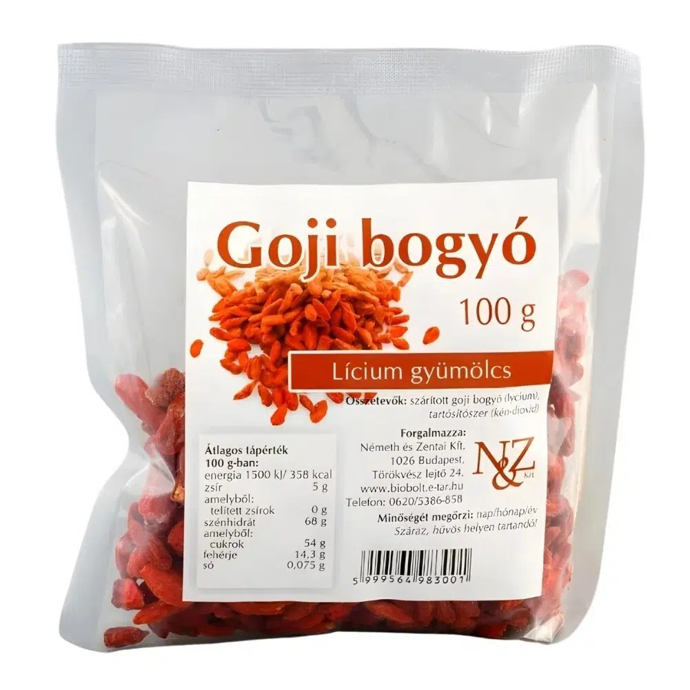 N&Z Goji bogyó - 100g 1 N&Z Goji bogyó 100g