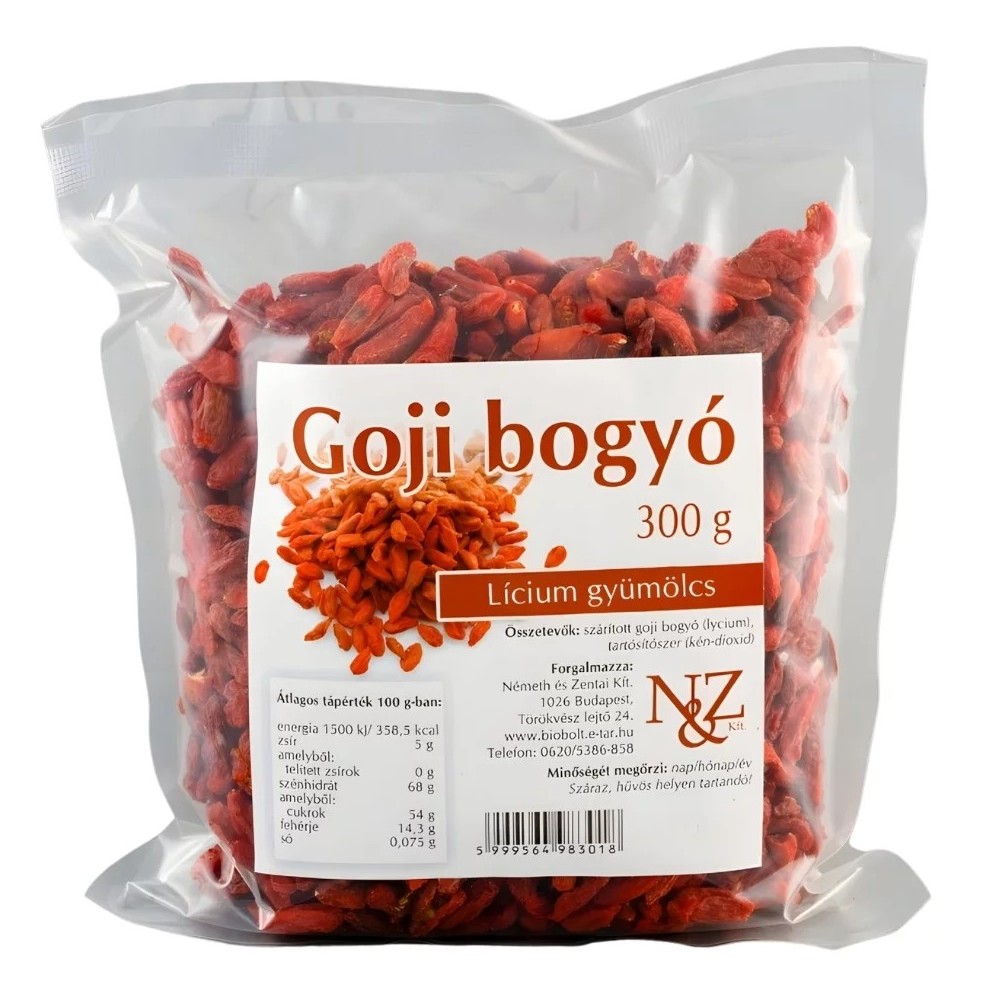 N&Z Goji bogyó - 300g 1 N&Z Goji bogyó 300g