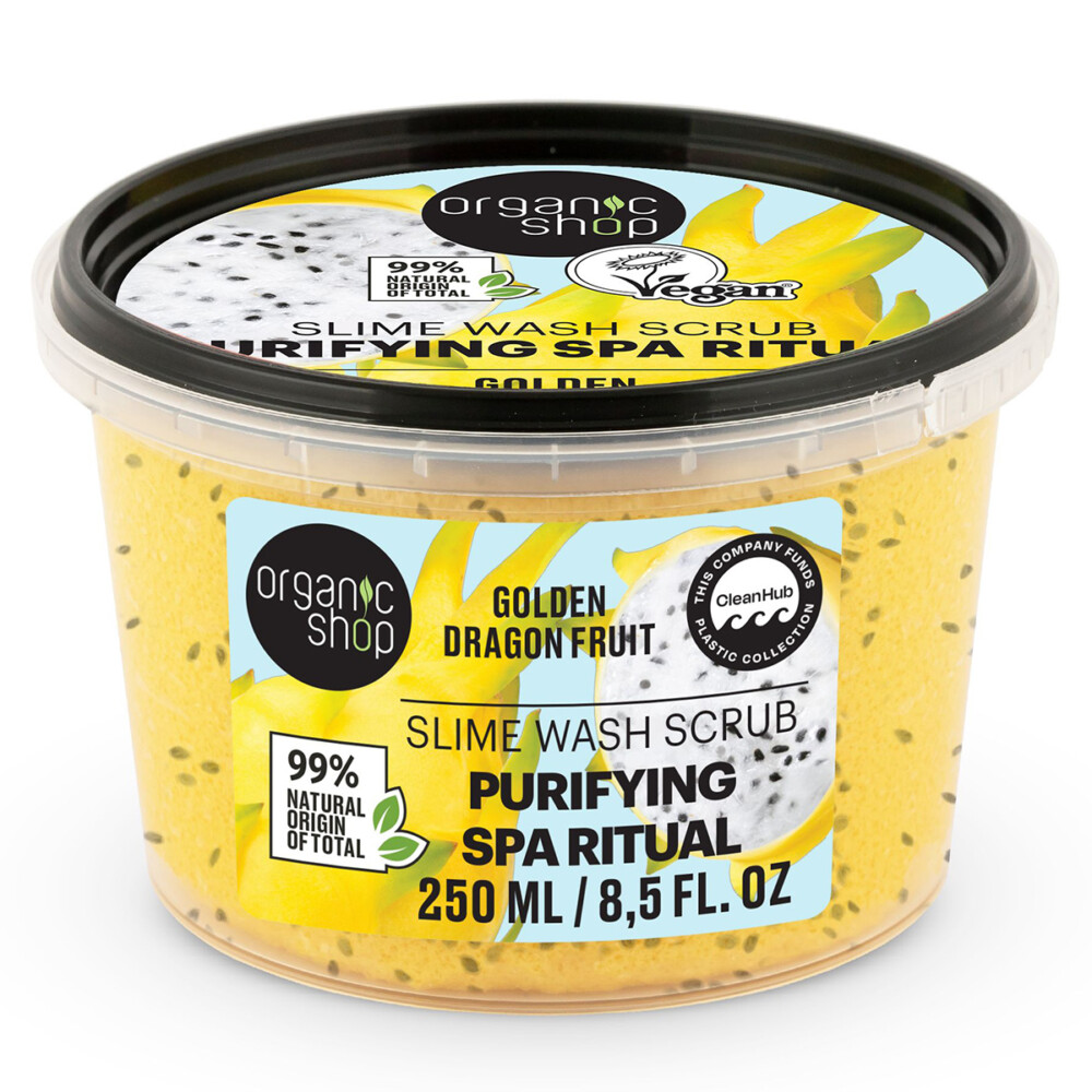 Organic Shop „Purifying Spa Ritual” Slime tusolóradír sárkánygyümölccsel - 250ml 1 Organic Shop „Purifying Spa Ritual” Slime tusolóradír sárkánygyümölccsel - 250ml