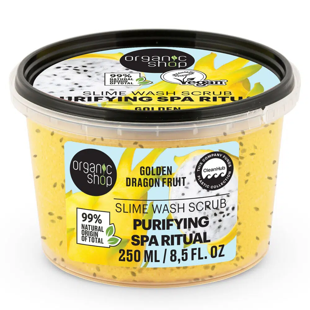 Organic Shop „Purifying Spa Ritual” Slime tusolóradír sárkánygyümölccsel - 250ml 1 Organic Shop „Purifying Spa Ritual” Slime tusolóradír sárkánygyümölccsel - 250ml