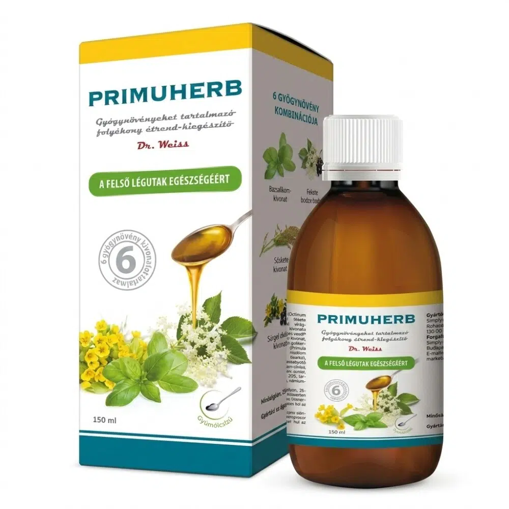 Primuherb szirup - 150ml 1 Primuherb folyékony szirup 150ml