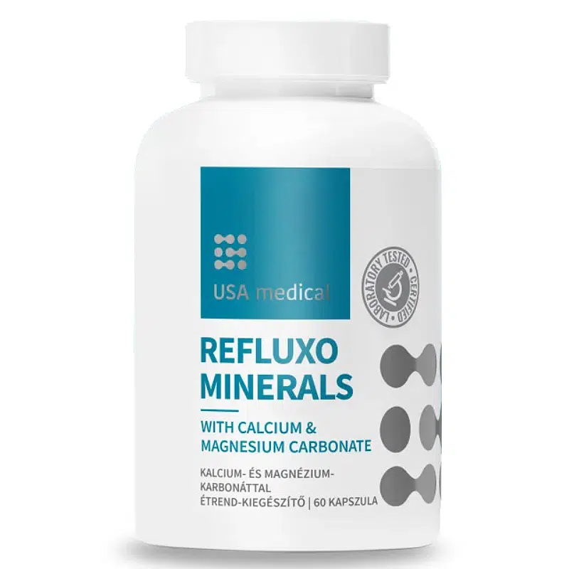USA Medical Refluxo Minerals kapszula - 60db 1 USA Medical Refluxo Minerals kapszula - 60db