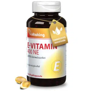 Vitaking E-vitamin 400NE vitamin gélkapszula - 120db
