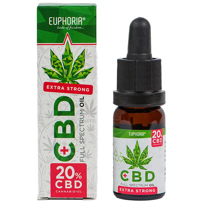 Euphoria Full Spectrum CBD olaj 20% - 10ml 1 Euphoria Full Spectrum CBD olaj 20% - 10ml