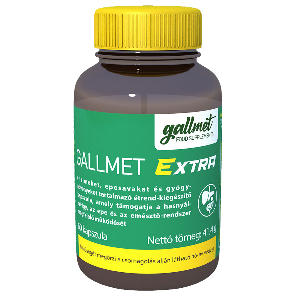 Gallmet-EXTRA kapszula - 60db 1 Gallmet-EXTRA kapszula 60db