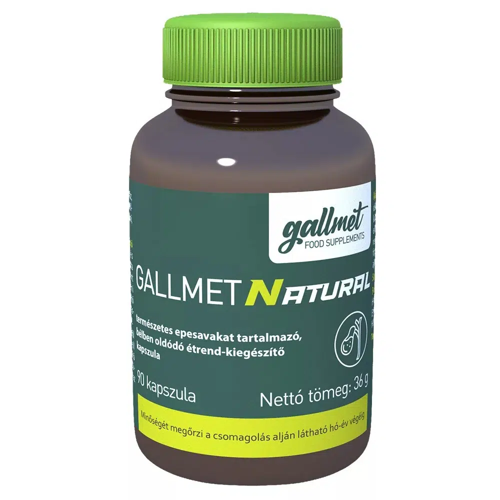 Gallmet-N kapszula - 90db 1 Gallmet-Natural kapszula 90db