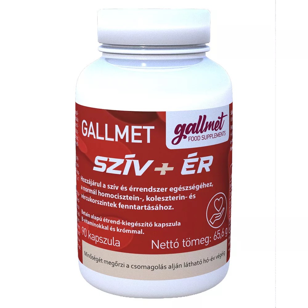 Gallmet Szív+Ér kapszula - 90db 1 Gallmet Szív+Ér kapszula 90db