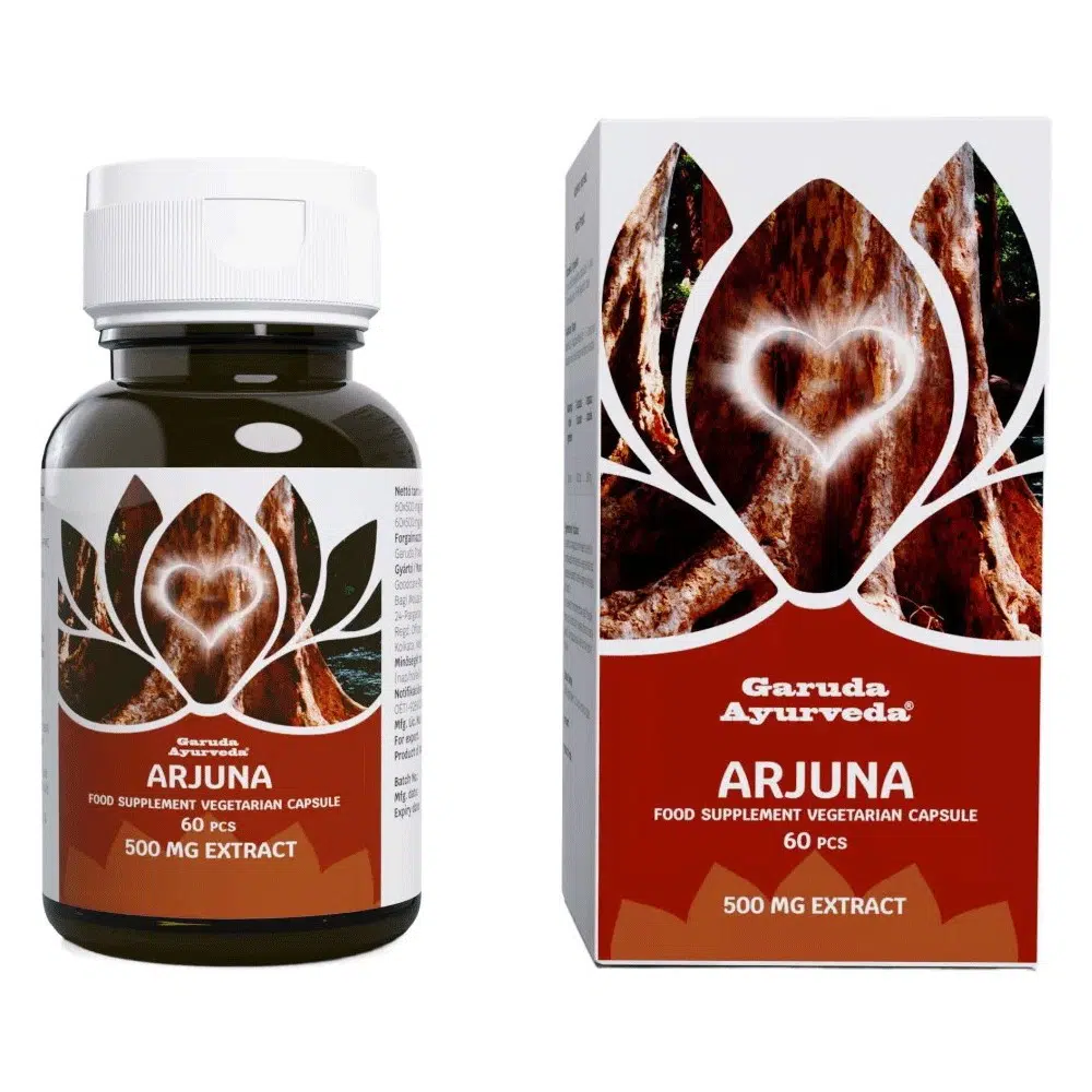 Garuda Ayurveda Arjuna vegán kapszula - 60db 1 Garuda ayurveda arjuna vegán kapszula 60db